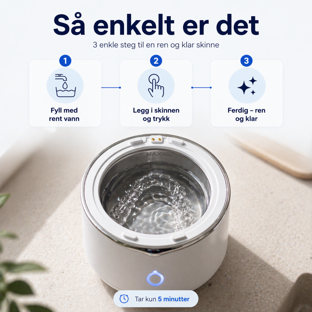 OraPod - Ultraljudsrengöring för tandskenor