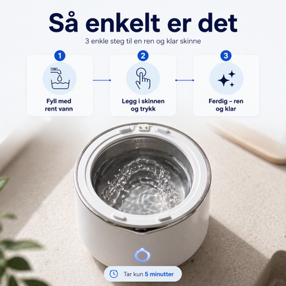 OraPod - Ultraljudsrengöring för tandskenor