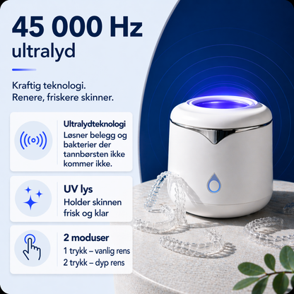 OraPod - Ultraljudsrengöring för tandskenor
